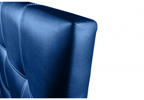 CABECEIRA DE COURO ECOLÓGICO AZUL IRIS 130