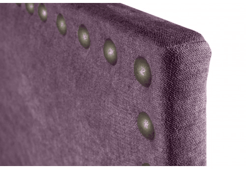 CABECEIRA LILY EM TECIDO VIOLETA 220 CABECEIRA LILY EM TECIDO VIOLETA 220