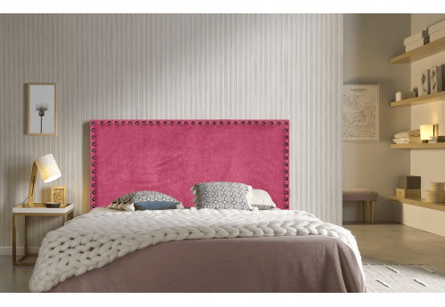 Cabeceira Lily com tecido Roseton 210