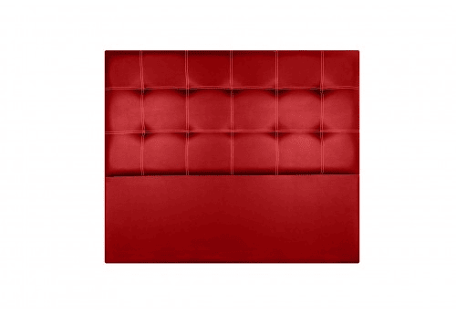CABECEIRA DE COURO SINTÉTICO IRIS VERMELHO 170 CABECEIRA DE COURO SINTÉTICO IRIS VERMELHO 170