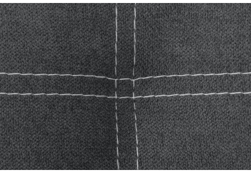 CABECEIRA DE CAMA EM TECIDO CINZENTO IRIS 190x120 cm