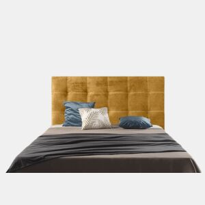 CABECEIRA DA CAMA TECIDO IRIS MOSTARDA 170x120 cm