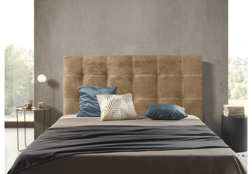 Cabeceira Iris Tecido Chocolate 170x120 cm