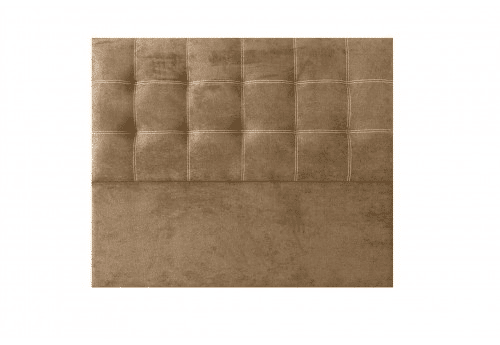 Cabeceira Iris Tecido Chocolate 170x120 cm