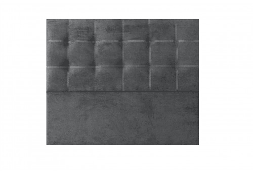 CABECEIRA DE CAMA EM TECIDO CINZENTO IRIS 100x120 cm CABECEIRA DE CAMA EM TECIDO CINZENTO IRIS 100x120 cm