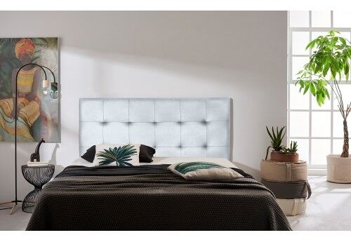 Cabecero ASTER POLIPIEL 220 Plateado