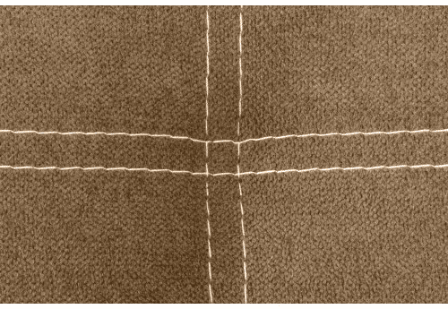 Cabeceira Iris Tecido Chocolate 130x120 cm