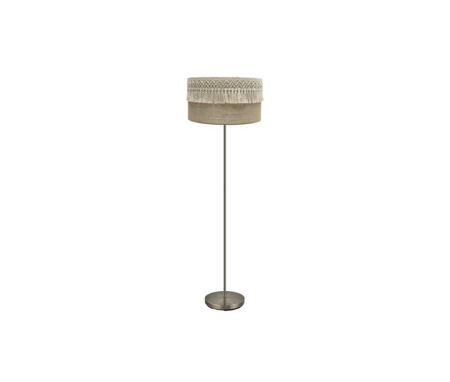 Lampara de pie metal color dorado serie ekaterina 40cm