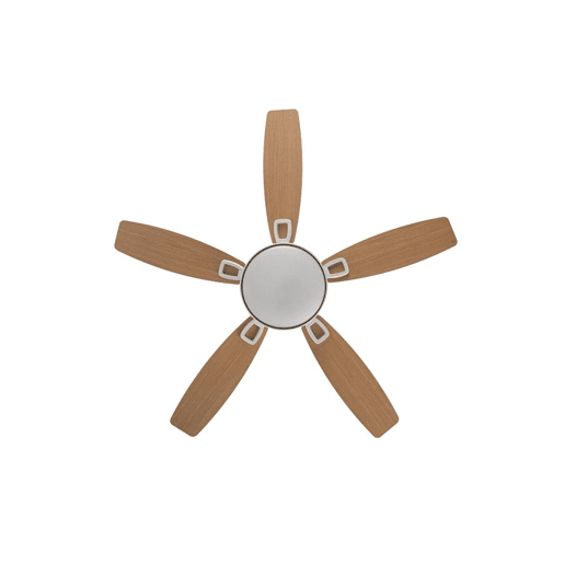 ventilador de tecto metálico cor branca série braw 107cm