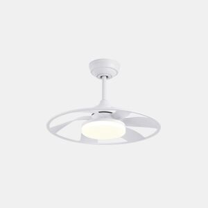 ventilador de tecto metal branco cor celsius série 55cm