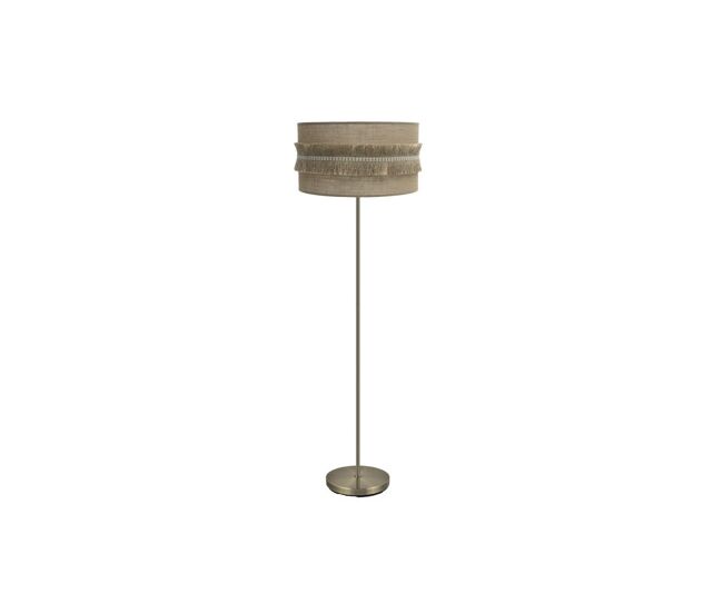 Lampara de pie metal color dorado serie kala 40cm