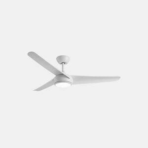 ventilador de tecto metálico cor branca série patras 132cm