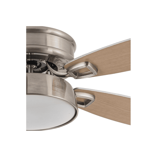 ventilador de tecto cor de níquel série metal braw 107cm