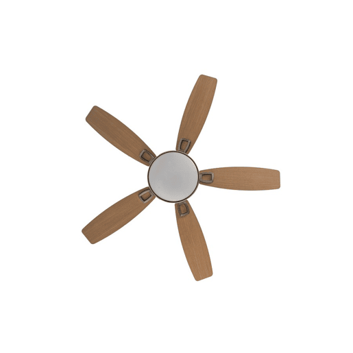 ventilador de tecto cor de níquel série metal braw 107cm