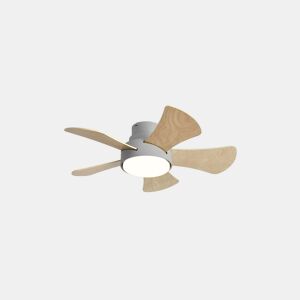 ventilador de tecto metálico cor cinzenta série gregario 82cm
