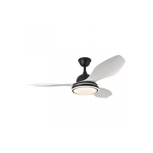 ventoinha de tecto cor preta série metal datoo 122cm