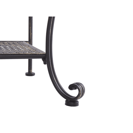 Estante com prateleiras PAVONA Metal Preto