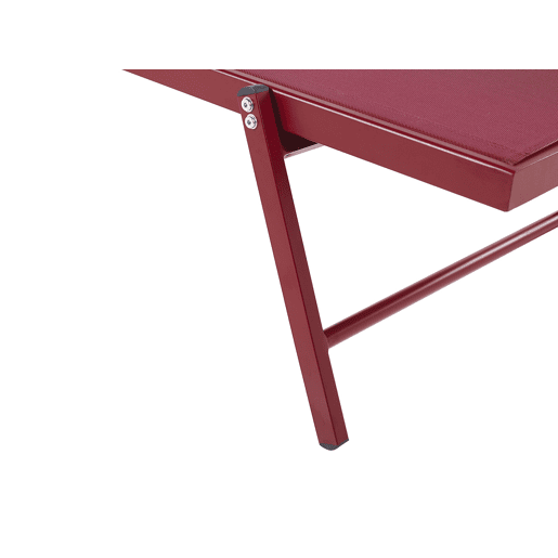 Espreguiçadeira PORTOFINO Metal Bordeaux