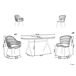 Beliani Conjunto de comedor ALIANO II Beliani Conjunto de comedor ALIANO II Natural