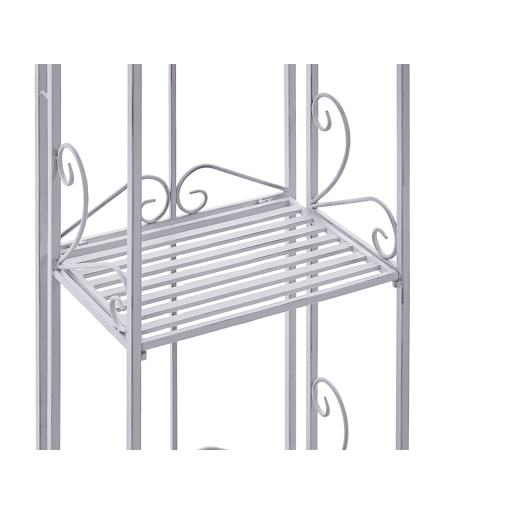 Estante com prateleiras VALDIVIA Metal Cinzento