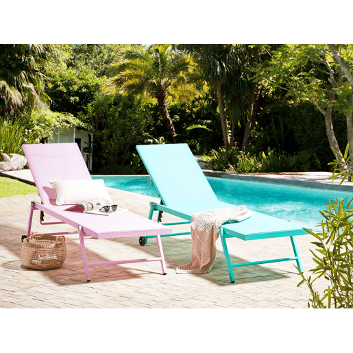 Beliani Cadeira loungerelax PORTOFINO