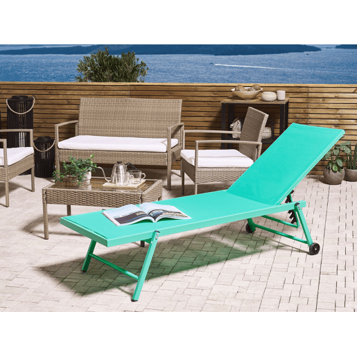 Beliani Cadeira loungerelax PORTOFINO