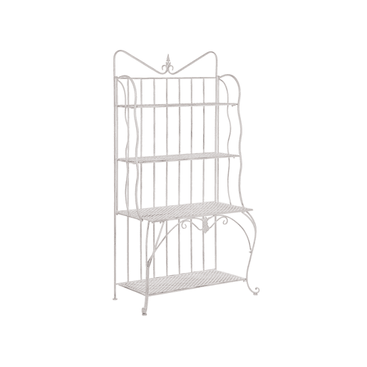 Estante com prateleiras PAVONA Metal Creme claro