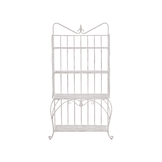 Estante com prateleiras PAVONA Metal Creme claro