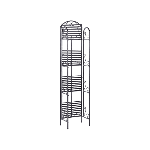 Estante com prateleiras VALDIVIA Metal Preto