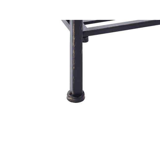 Estante com prateleiras VALDIVIA Metal Preto