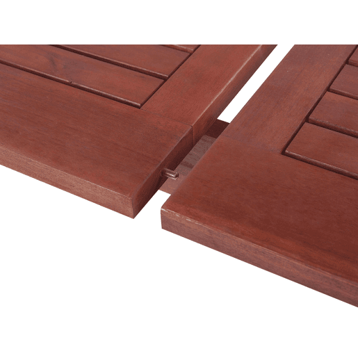 Mesa de refeição de jardim extensível TOSCANA 160220 cm 90 cm Madeira de acácia Castanho escuro