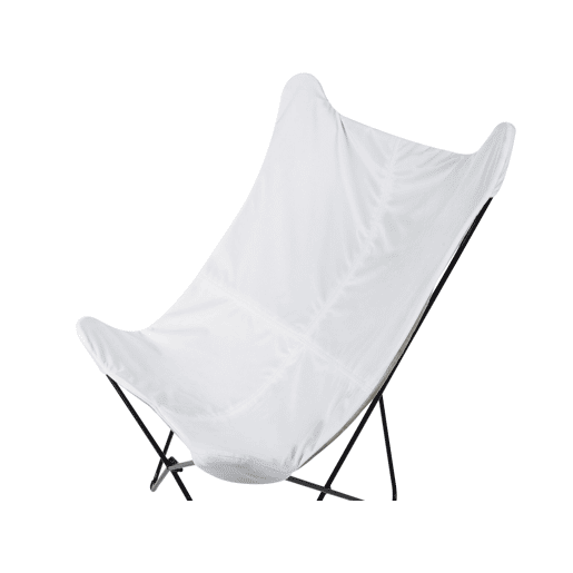 Poltrona em veludo branco NYBRO Poltrona em veludo branco NYBRO