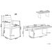 Beliani Conjunto de comedor VALCANETTO/TAVIANO Beliani Conjunto de comedor VALCANETTO/TAVIANO Negro