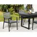 Beliani Conjunto de comedor VALCANETTO/TAVIANO Beliani Conjunto de comedor VALCANETTO/TAVIANO Negro