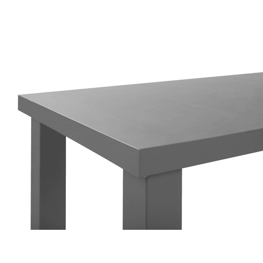 Conjunto de refeições de de jardim com bancos e tamboretes 6 lugares TARANTO Betão Cinzento