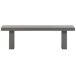 Beliani Conjunto de comedor TARANTO Beliani Conjunto de comedor TARANTO Gris