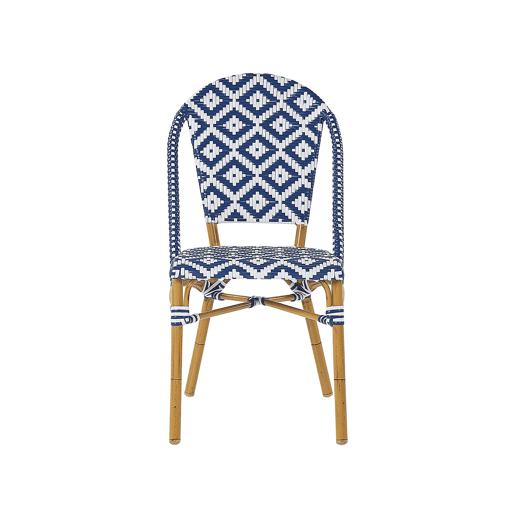 Conjunto de 4 cadeiras de jardim RIFREDDO Azul