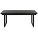 Beliani Conjunto de comedor VALCANETTO/BUSSETO Beliani Conjunto de comedor VALCANETTO/BUSSETO Negro