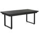 Beliani Conjunto de comedor VALCANETTO/BUSSETO Beliani Conjunto de comedor VALCANETTO/BUSSETO Negro