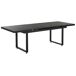 Beliani Conjunto de comedor VALCANETTO/BUSSETO Beliani Conjunto de comedor VALCANETTO/BUSSETO Negro
