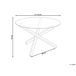 Beliani Mesa de comedor BUTLER Beliani Mesa de comedor BUTLER Gris
