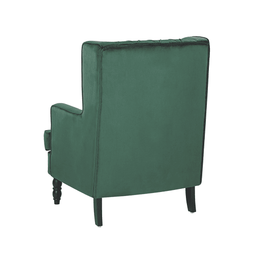 Poltrona SANDSET Veludo Verde escuro