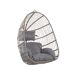 Beliani Sillón colgante CASOLI Beliani Sillón colgante CASOLI Gris