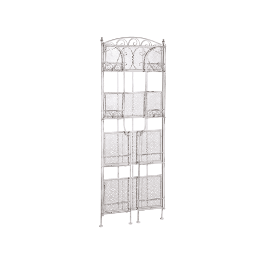 Estante com prateleiras PADUA Metal Branco Estante com prateleiras PADUA Metal Branco
