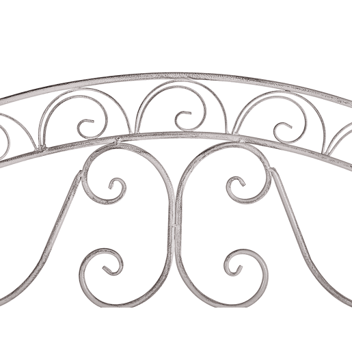 Estante com prateleiras PADUA Metal Branco Estante com prateleiras PADUA Metal Branco