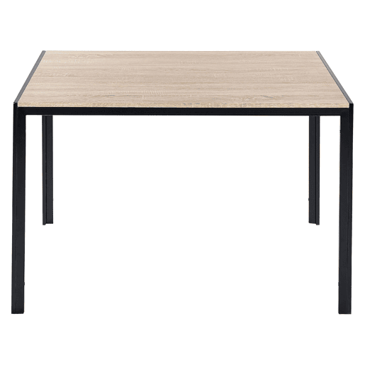 Mesa de jantar NEWFIELD Castanho claro 120 cm 80 cm