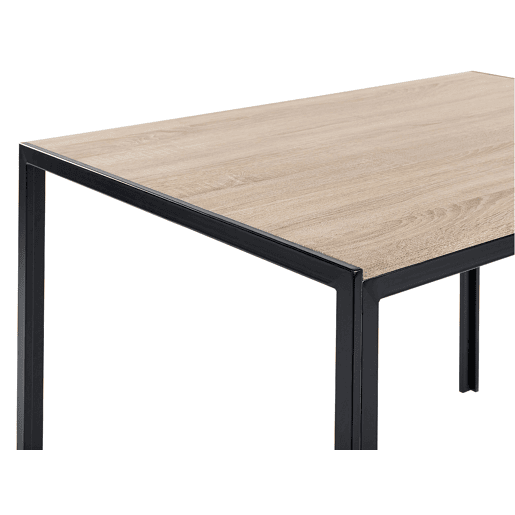 Mesa de jantar NEWFIELD Castanho claro 120 cm 80 cm