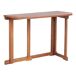 Beliani Mesa plegable TREIA Beliani Mesa plegable TREIA Marrón