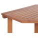 Beliani Mesa plegable TREIA Beliani Mesa plegable TREIA Marrón