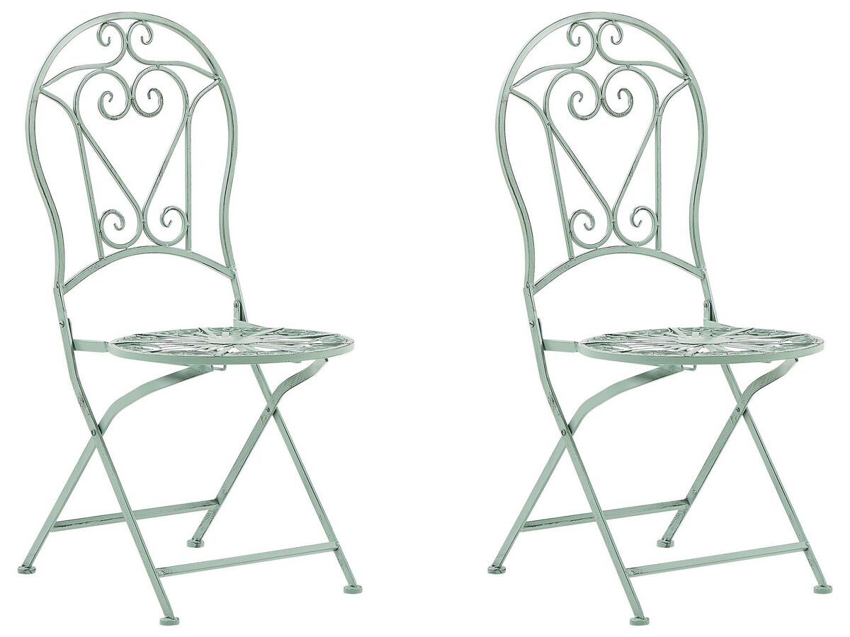 Beliani Silla de jardín TRENTO